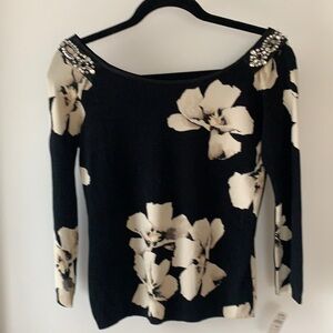 Bluemarine Floral Embellished Top 44